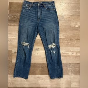 Ultra Hi-Rise Straight Abercrombie jeans